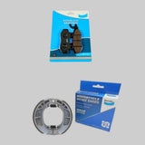 Suzuki Address FL 125 ( 2007- ) Bremsbeläge vorne & hinten