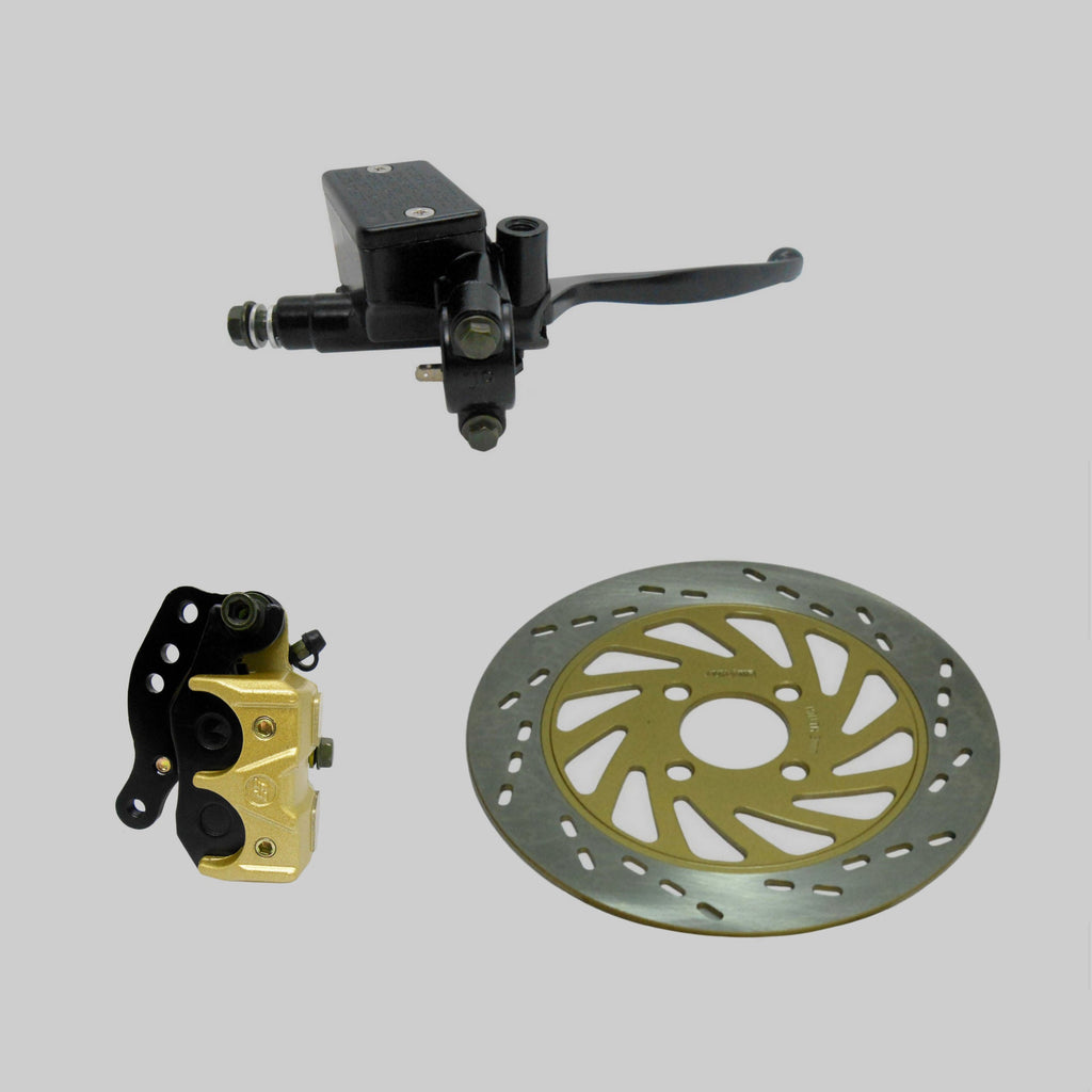 Suzuki Address FL 125 ( 2007-)  Bremspumpe Bremssattel Bremsscheibe Set A vorne komplett !