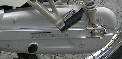Honda Super Cub C125 ( 2018- ) Verschlussdeckel Kettenkasten " Original Honda "