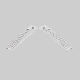 Honda Rebel 500 ( 2017- ) Paar Fussrasten hinten poliert , komplett 