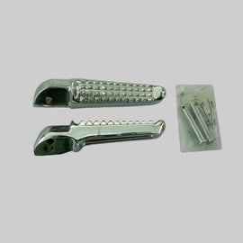 Honda Innova ANF 125 ( alle ) Fussrasten - Set hinten Aluminium poliert