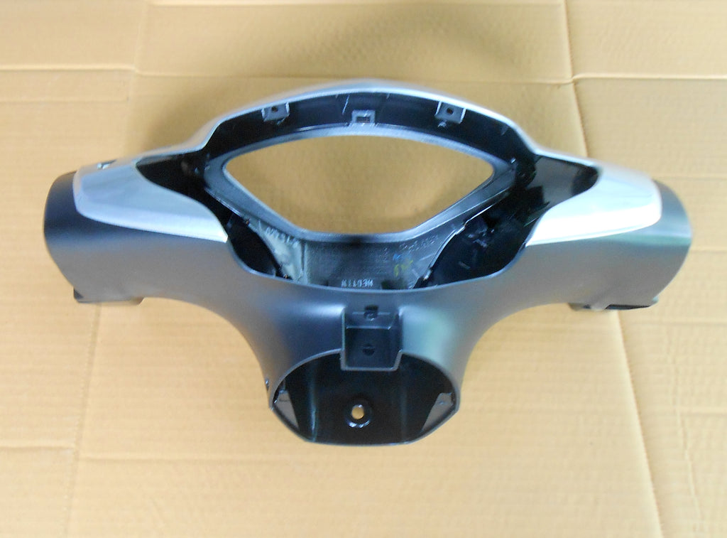 Honda Innova ANF 125i ( 2007- ) Scheinwerfer & Tacho Verkleidung 3-teilig  , silber  , Sonderposten " Original Honda "