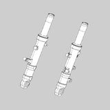 Honda Forza 350 ( 23-25 ) Paar Gabel - Standrohre komplett , neu 