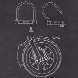 Honda CBR 125 R (alle Modelle) Bügel - Schloss 