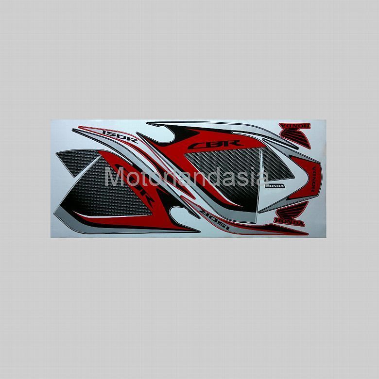 Honda CBR 125 R JC50 2011- Grafik Aufkleber Kit F " Honda Design "