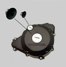 Honda CBR 125 R Set Wartungsdeckel Lichtmaschine Inbus schwarz , Original Honda !