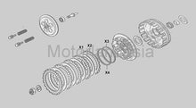 Load image into Gallery viewer, Honda CRF 250 L / M 2012 - Umbau - Kit , verstärkte Kupplung &quot; Original Honda &quot;