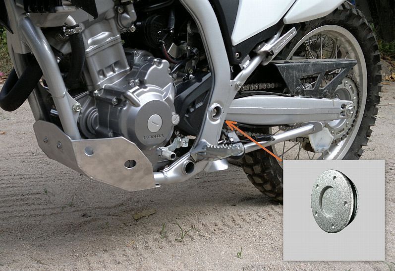 Honda CRF 250 L / M 2012- Verschluss-Deckel Schwingenschraube " Honda Zubehör "