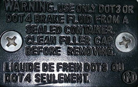 Honda Edelstahl - Schraubenset Behälter Bremsflüssigkeit vorne