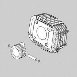 Honda MSX 125 / SF ( 13-19 ) Motor - Zylinder & Kolben Kit 