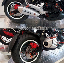 Load image into Gallery viewer, Honda MSX 125 SF ( 16 - 19 ) Auspuff Design -  Hitzeschutz &quot; Original Honda Zubehör &quot;