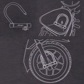 Honda Wave 110 i 2012 - Bügel - Schloss 