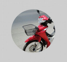 Honda Wave 110 i 2012 - Einkaufskorb Gepäckkorb , front 