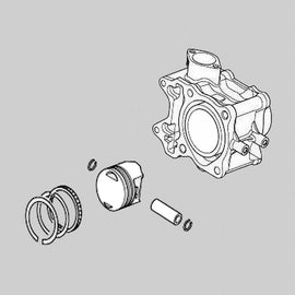 Honda PCX 125 10-12 Motor - Zylinder & Kolben Kit 