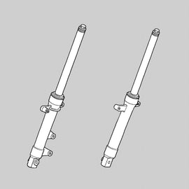 Honda CBR 125 R JC34 /39 04-10 Paar Gabel - Standrohre komplett 