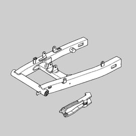 Honda CBR 125 R JC50  ( 2011- )   Schwinge hinten komplett 